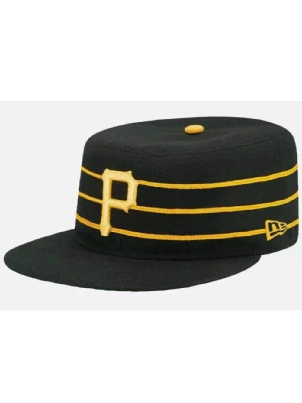 New Era MLB Pittsburgh Pirates Pillbox Cap Hat 6 5/8 Authentic Collection